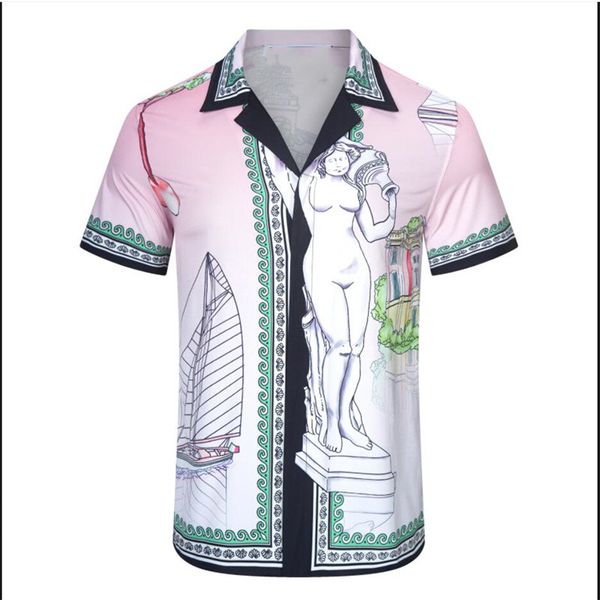 men's plus tees & polos shirts summer new seaside vacation lapel short sleeves loose pink lace print pattern women's couple casual, Black;brown
men's plus tees & polos shirts summer new seaside vacation lapel short sleeves loose pink lace print pattern women's couple casual, Black;brown