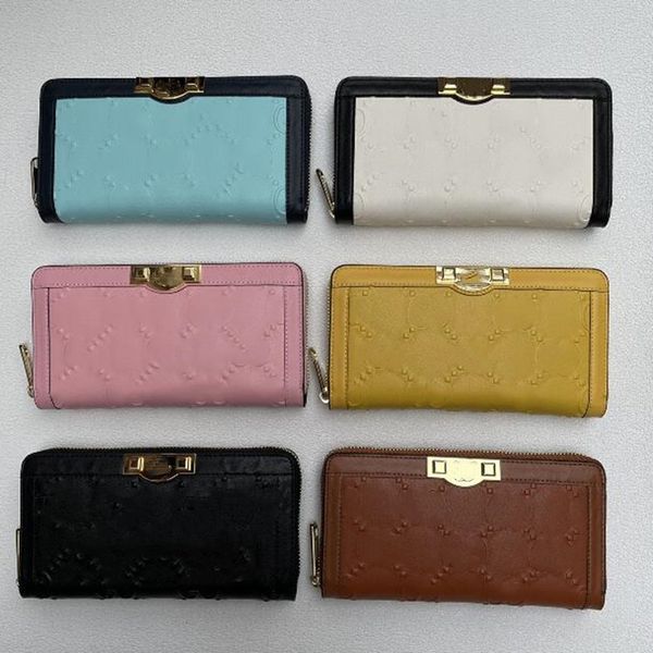 women original box purses luxury real leather multicolor short wallet card holder holders single classic zipper pocket designer wallets long, Red;black
women original box purses luxury real leather multicolor short wallet card holder holders single classic zipper pocket designer wallets long, Red;black