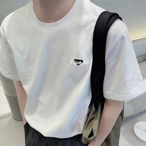 22ss new france high end designer solid tee street vacation beach classic summer limited short sleeve fashion casual simple breathable man w, White;black
22ss new france high end designer solid tee street vacation beach classic summer limited short sleeve fashion casual simple breathable man w, White;black
