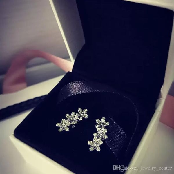 genuine cute 925 sterling silver daisy flowers crystal stud earring for pandora silver jewelry for women with original box280b, Golden;silver
genuine cute 925 sterling silver daisy flowers crystal stud earring for pandora silver jewelry for women with original box280b, Golden;silver