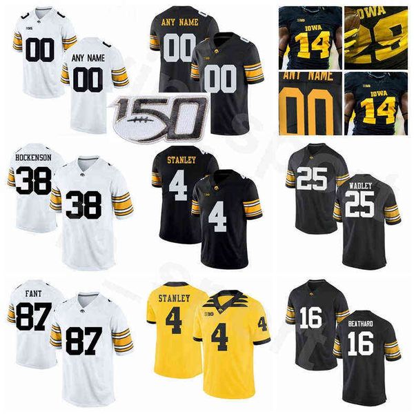 ncaa football iowa hawkeyes college 38 tj hockenson jersey 4 nate stanley 87 noah fant 25 akrum wadley cj beathard canzeri custom name, Black
ncaa football iowa hawkeyes college 38 tj hockenson jersey 4 nate stanley 87 noah fant 25 akrum wadley cj beathard canzeri custom name, Black