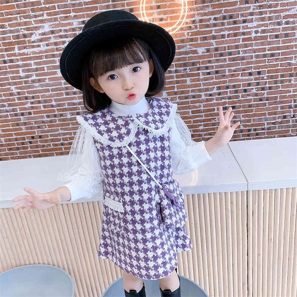kids clothes girls plaid pattern girls clothing casual kids girl clothes set spring autumn costumes for children 210412, White
kids clothes girls plaid pattern girls clothing casual kids girl clothes set spring autumn costumes for children 210412, White