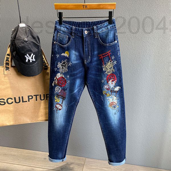 men's jeans designer guofeng 2021 sijichao brand new fashion personalized embroidery jeans men's elastic youth versatile pants pn4, Blue
men's jeans designer guofeng 2021 sijichao brand new fashion personalized embroidery jeans men's elastic youth versatile pants pn4, Blue