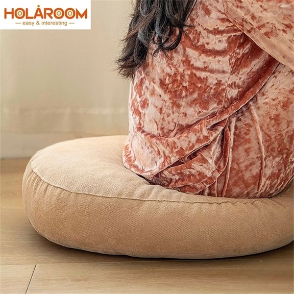 solid color cushion tatami round cushions for living room chair seat thickened pillow prayer mat japanese style pouf futon 220402
solid color cushion tatami round cushions for living room chair seat thickened pillow prayer mat japanese style pouf futon 220402
