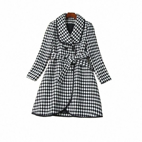 women's wool & blends black white houndstooch tweed jacketa coats womens 2021 designer runway fashion double breasted sashes winter jac
women's wool & blends black white houndstooch tweed jacketa coats womens 2021 designer runway fashion double breasted sashes winter jac