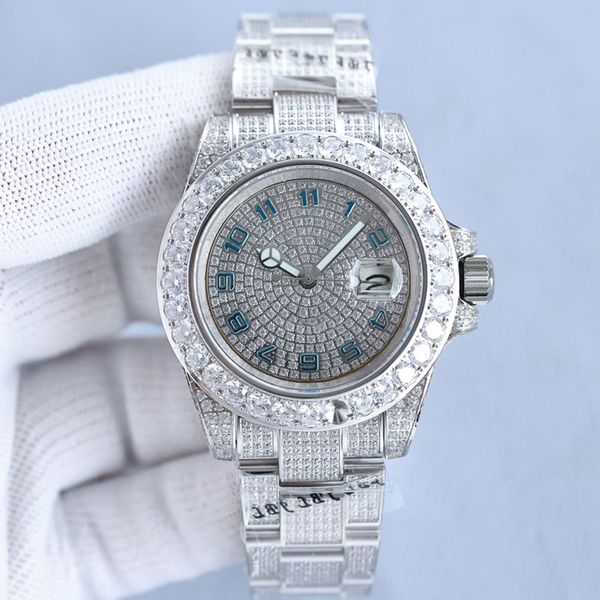 diamond watch mens watches 42mm automatic mechanical wristwatch stainless steel strap shiny design waterproof orologio di lusso, Slivery;brown
diamond watch mens watches 42mm automatic mechanical wristwatch stainless steel strap shiny design waterproof orologio di lusso, Slivery;brown