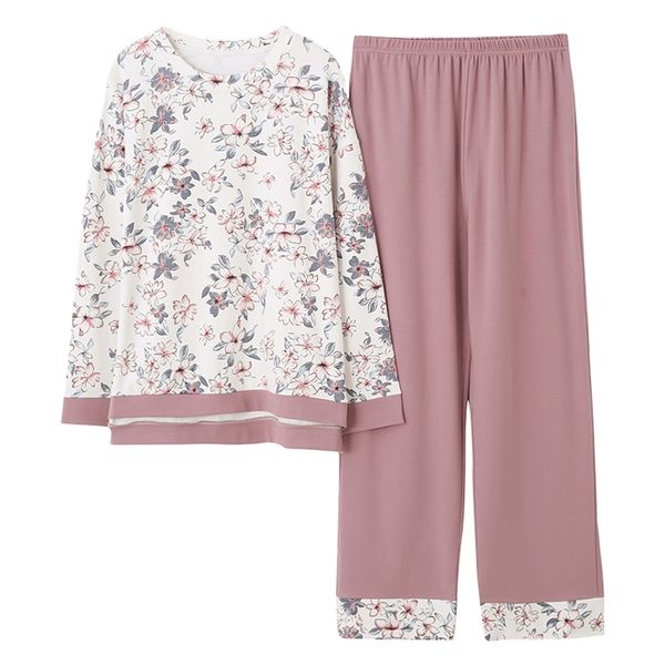 autumn cotton women pajamas long sleeve women's pajama set print plus size 5xl pijama long +long pants two piece set pyjamas 220421, Black;red
autumn cotton women pajamas long sleeve women's pajama set print plus size 5xl pijama long +long pants two piece set pyjamas 220421, Black;red