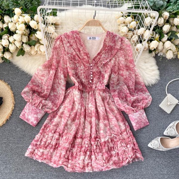cyber celebrity chiffon floral print dress female spring summer french retro super fairy sweet v-neck short a-line dress 2022, Black;gray
cyber celebrity chiffon floral print dress female spring summer french retro super fairy sweet v-neck short a-line dress 2022, Black;gray