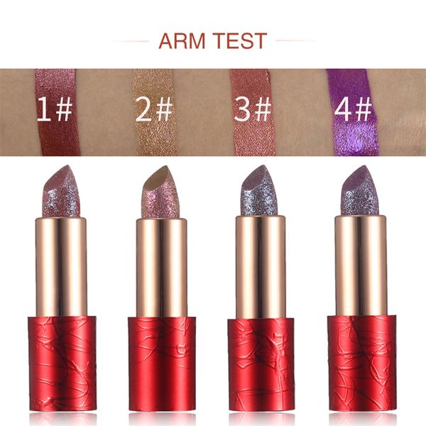 4 colors waterproof pearlescent lipsticks makeup long lasting no logo shimmer lipsticks
4 colors waterproof pearlescent lipsticks makeup long lasting no logo shimmer lipsticks