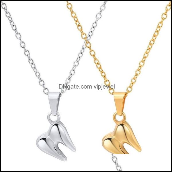 pendant necklaces pendants jewelry personalized stainless steel hiphop fashion couple casting tooth necklace drop delivery 2021 d2lkb, Silver
pendant necklaces pendants jewelry personalized stainless steel hiphop fashion couple casting tooth necklace drop delivery 2021 d2lkb, Silver