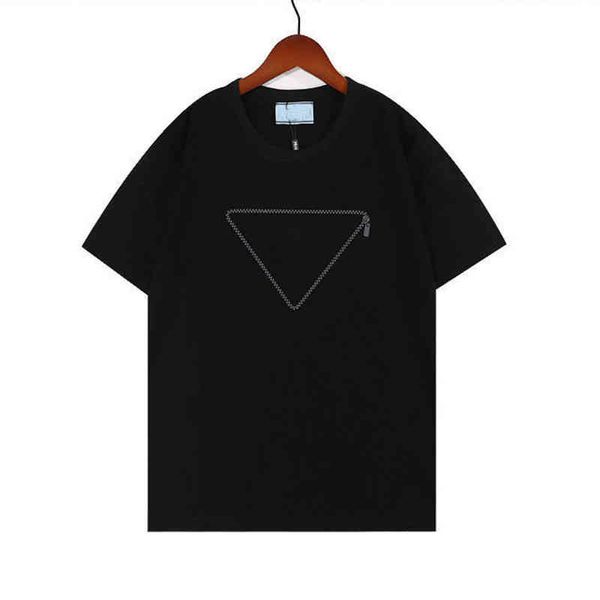 luxury designers mens t shirts summer classic short sleeve men women tees brand p triangle t-shirt senior pure cotton size s-2xl tshirt f5wd, White;black
luxury designers mens t shirts summer classic short sleeve men women tees brand p triangle t-shirt senior pure cotton size s-2xl tshirt f5wd, White;black