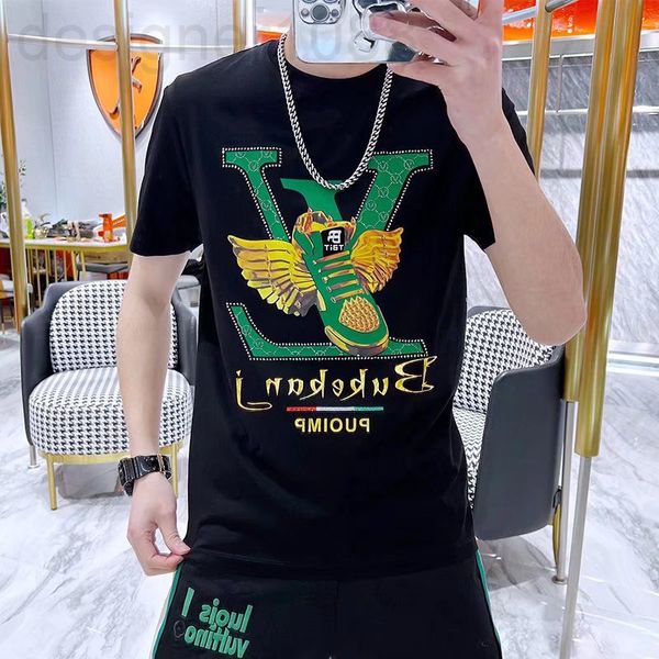 men's t-shirts designer 2022 summer new men's european fashion brand t-slim shoes print drill youth short sleeve t-shirt ohce, White;black
men's t-shirts designer 2022 summer new men's european fashion brand t-slim shoes print drill youth short sleeve t-shirt ohce, White;black