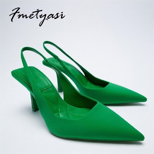 summer women heels pointed slingback sandals shoes green black purple red party prom ladies stilettos 220622
summer women heels pointed slingback sandals shoes green black purple red party prom ladies stilettos 220622