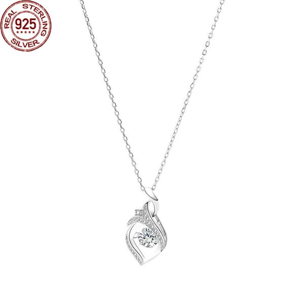 s925 sterling silver hollow out water drop pendant women's heart micro inlaid necklace clavicle chain jewelry girl
s925 sterling silver hollow out water drop pendant women's heart micro inlaid necklace clavicle chain jewelry girl