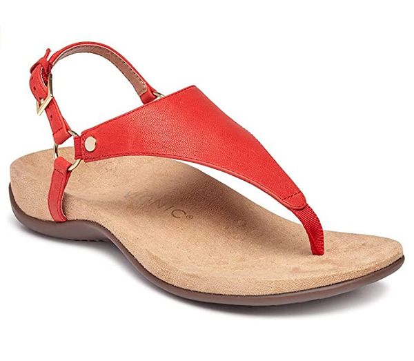 2022 summer flat massage sandals buckle thong casual 35-43, Black