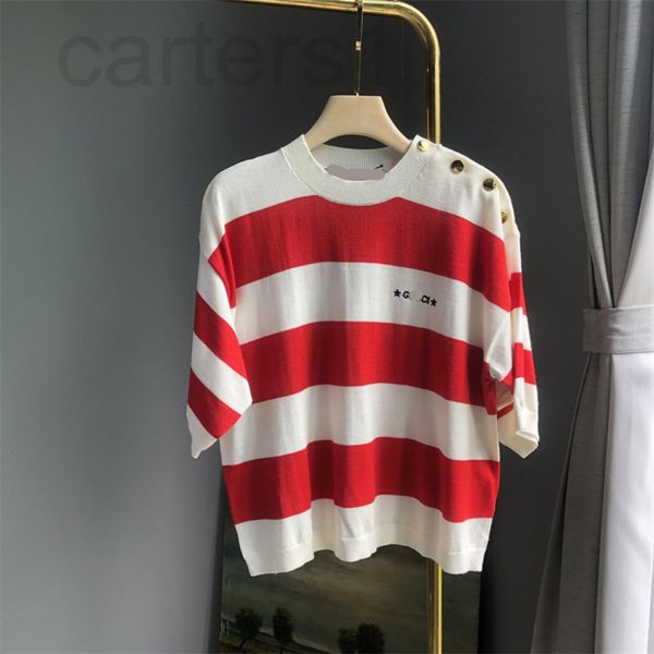 women's sweaters designer knitwear women's 2022 summer new fashion versatile striped shoulder button pullover 5-sleeve qi33, White;black
women's sweaters designer knitwear women's 2022 summer new fashion versatile striped shoulder button pullover 5-sleeve qi33, White;black