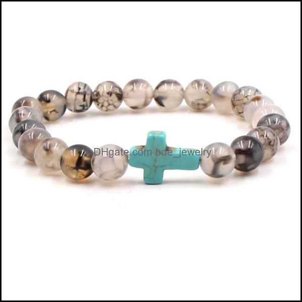 charm bracelets cross stone bead bracelet brand yoga chakra jewelry natural drop delivery 2021 bdejewelry dhzev, Golden;silver
charm bracelets cross stone bead bracelet brand yoga chakra jewelry natural drop delivery 2021 bdejewelry dhzev, Golden;silver