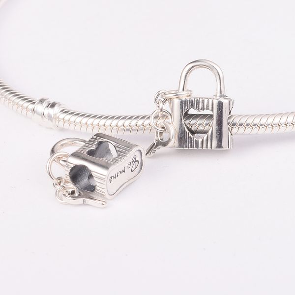 open heart padlock and key dangle charm silver beads for jewelry making fit chairms 925 pandora bracelet & bangle fashion jewelry spring blo, Black
open heart padlock and key dangle charm silver beads for jewelry making fit chairms 925 pandora bracelet & bangle fashion jewelry spring blo, Black