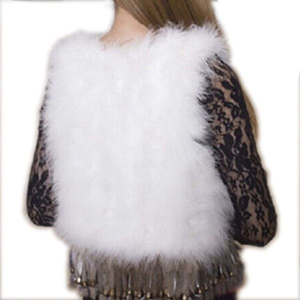 women real feather vest ostrich fur shawls waistcoat gilet ivory casual party white, Blue;gray
women real feather vest ostrich fur shawls waistcoat gilet ivory casual party white, Blue;gray