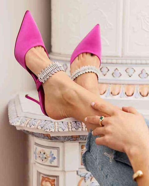 sandals designer shoes for womens sandal wedding party dress,women high heels crystal strap stiletto heel pointed toe lutara satin slik slip, Black
sandals designer shoes for womens sandal wedding party dress,women high heels crystal strap stiletto heel pointed toe lutara satin slik slip, Black