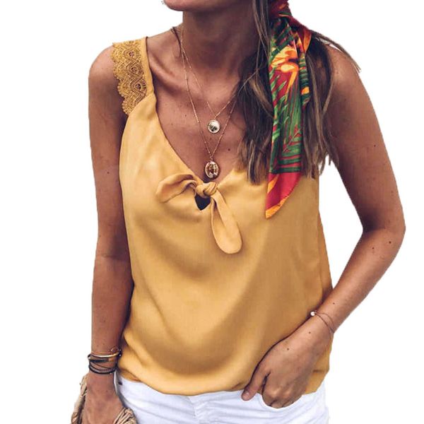 women's tanks & camis fashion v-neck summer women lace sleeveless vest loose casual elegant female shirts debardeur femme t, White
women's tanks & camis fashion v-neck summer women lace sleeveless vest loose casual elegant female shirts debardeur femme t, White