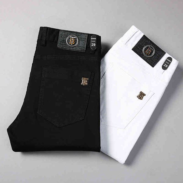 trendy jeans men's 2022 new spring and summer thin slim fit small feet fashion personality trend leisure long pants, Blue
trendy jeans men's 2022 new spring and summer thin slim fit small feet fashion personality trend leisure long pants, Blue