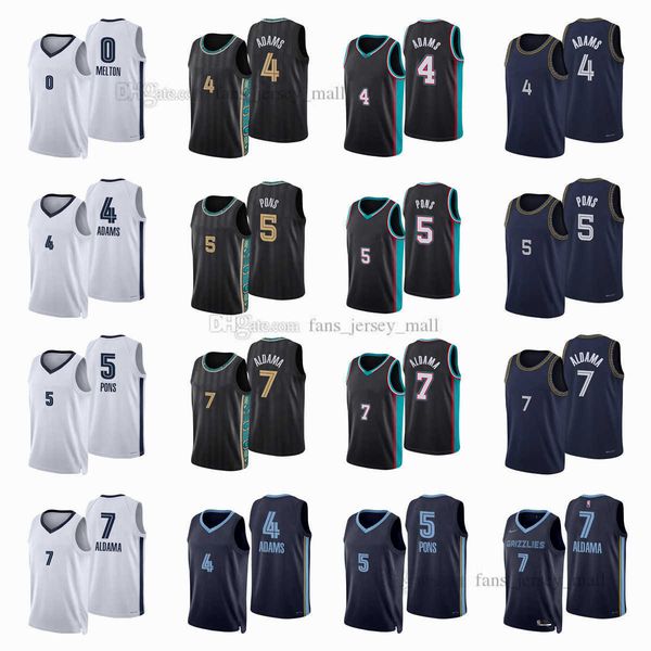 printed city basketball jerseys steven 4 adams yves 5 pons santi 7 aldama de'anthony 0 melton jersey color black blue white, Black;red
printed city basketball jerseys steven 4 adams yves 5 pons santi 7 aldama de'anthony 0 melton jersey color black blue white, Black;red