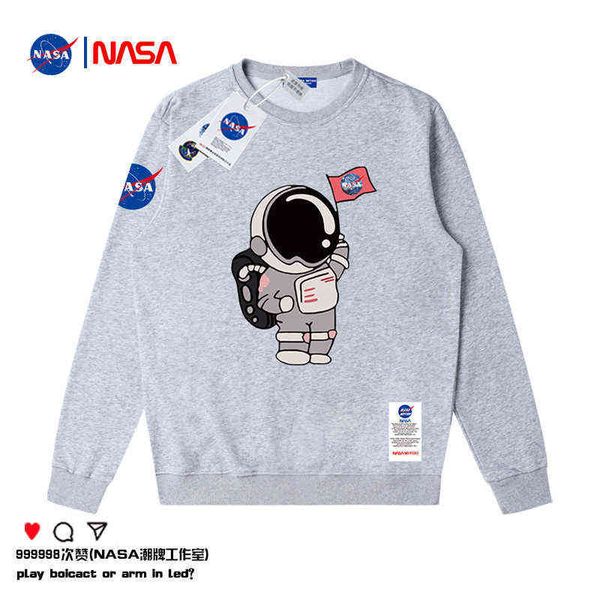 hoodies sweatshirts designer hoodie nasa co branded round neck sweater male 2022 student new fashion ins couple autumn and winter long sleev, Black
hoodies sweatshirts designer hoodie nasa co branded round neck sweater male 2022 student new fashion ins couple autumn and winter long sleev, Black