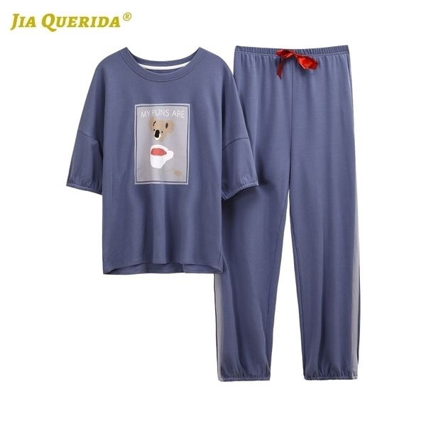pajamas for women sleepwear homesuit homeclothes short sleeve long pants cartoon printing crew neck pj set pajamas set y200425, Black;red
pajamas for women sleepwear homesuit homeclothes short sleeve long pants cartoon printing crew neck pj set pajamas set y200425, Black;red