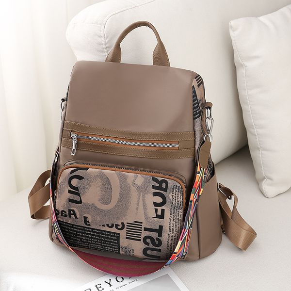 oxford distressed large capacity backpack letter printing waterproof wearproof casual versatile
oxford distressed large capacity backpack letter printing waterproof wearproof casual versatile