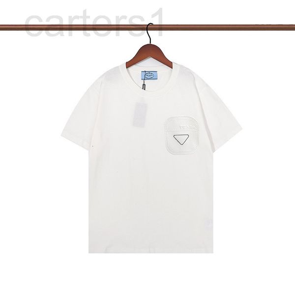 women's t-shirt designer chaopai p family 22ss spring and summer new letter triangle design men's women's loose short sleeve, White
women's t-shirt designer chaopai p family 22ss spring and summer new letter triangle design men's women's loose short sleeve, White