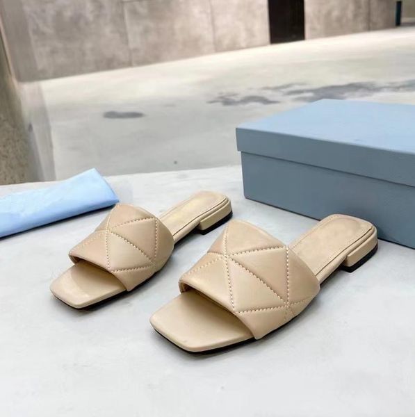 designer women sandals quilted nappa sandal soft suede leather slippers triangle slipper casual high heels size 35-43, Black
designer women sandals quilted nappa sandal soft suede leather slippers triangle slipper casual high heels size 35-43, Black