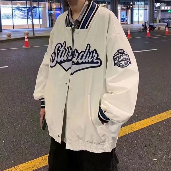 men's jackets designer spring and autumn ins minority couple jacket thin coat men's vibe fashion brand oversize baseball jacket ko, Black;brown
men's jackets designer spring and autumn ins minority couple jacket thin coat men's vibe fashion brand oversize baseball jacket ko, Black;brown