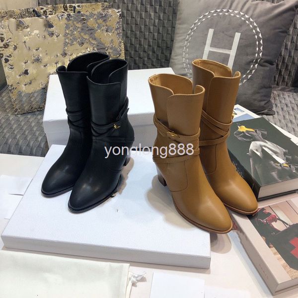 boots high end quality women's shoes autumn and winter high heels leather fashion short boots medium martin, Black
boots high end quality women's shoes autumn and winter high heels leather fashion short boots medium martin, Black