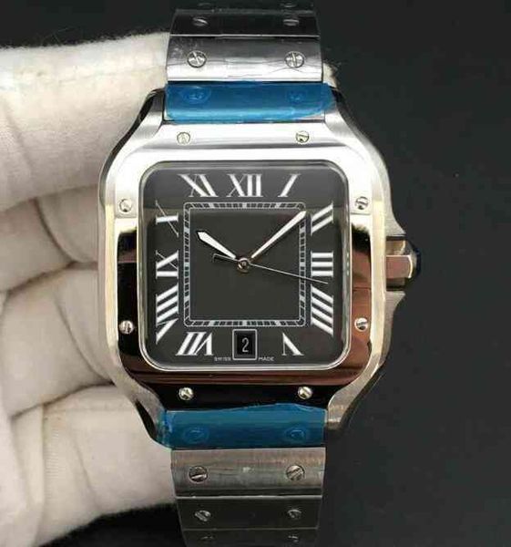 2020 square watches 40mm geneva genuine stainless steel mechanical case and bracelet fashion mens male wrist, Slivery;brown
2020 square watches 40mm geneva genuine stainless steel mechanical case and bracelet fashion mens male wrist, Slivery;brown