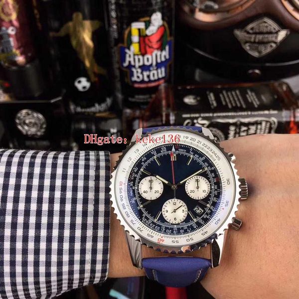 5 style elling watch 46mm alligator leather strap ab0441211b1x1 stainless steel vk quartz chronograph working men2195, Slivery;brown
5 style elling watch 46mm alligator leather strap ab0441211b1x1 stainless steel vk quartz chronograph working men2195, Slivery;brown
