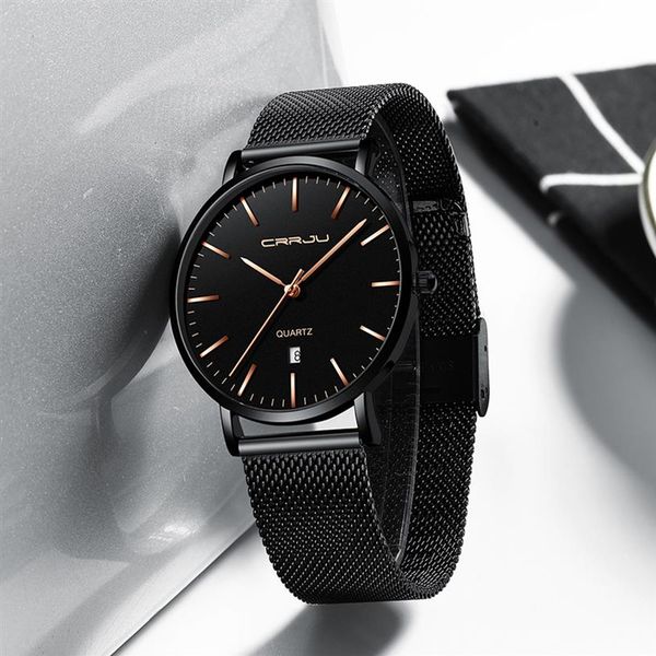 2020 relogio masculino crrju fashion mens watches luxury blue waterproof watches ultrathin casual quartz watch men sports cloc243h, Slivery;brown
2020 relogio masculino crrju fashion mens watches luxury blue waterproof watches ultrathin casual quartz watch men sports cloc243h, Slivery;brown