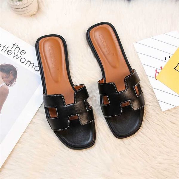 76% off designer slippers fashion wear flat bottom one-line outdoor vacation sandals, Black
76% off designer slippers fashion wear flat bottom one-line outdoor vacation sandals, Black