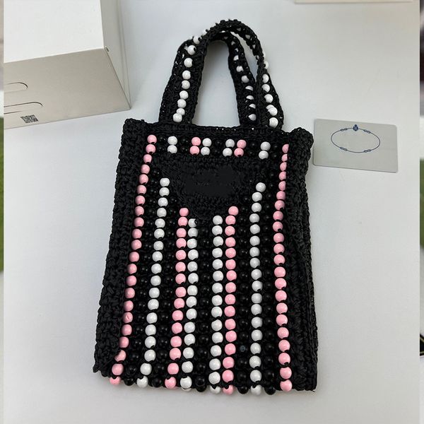 retro designer woven bucket bags colorful wooden balls raffia handbags fashion casual multifunctional women's bags
retro designer woven bucket bags colorful wooden balls raffia handbags fashion casual multifunctional women's bags