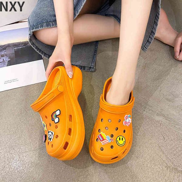 sandals summer women slippers high 6cm platform garden shoes outdoor swimming pool sandals chunky clogs beach bathroom slides 220623, Black
sandals summer women slippers high 6cm platform garden shoes outdoor swimming pool sandals chunky clogs beach bathroom slides 220623, Black