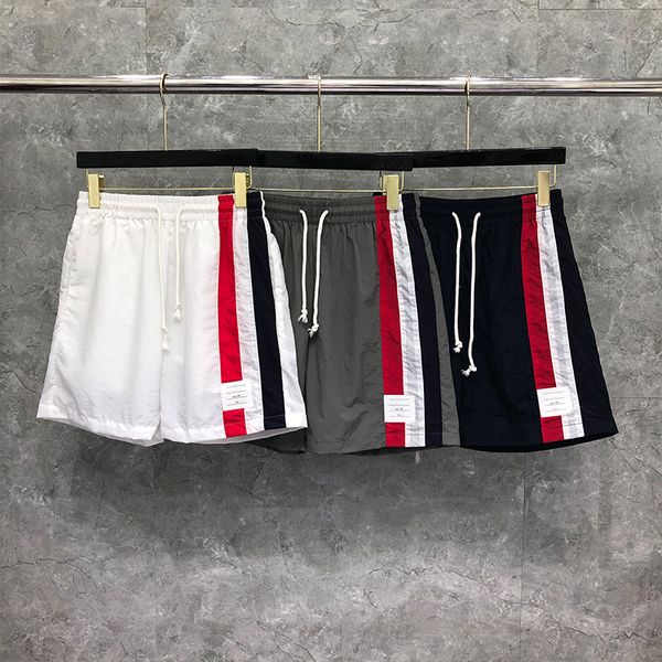 two colors vertical stripes men's shorts summer thin cool quick drying original boardshorts luxury brand sheer ripsr beach pants, White;black
two colors vertical stripes men's shorts summer thin cool quick drying original boardshorts luxury brand sheer ripsr beach pants, White;black