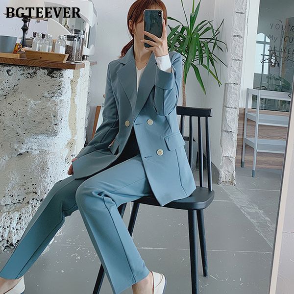 chic blue women pant suit double-breasted jacket & pencil pant women blazer suit set female workwear trouser suit 2022, White
chic blue women pant suit double-breasted jacket & pencil pant women blazer suit set female workwear trouser suit 2022, White