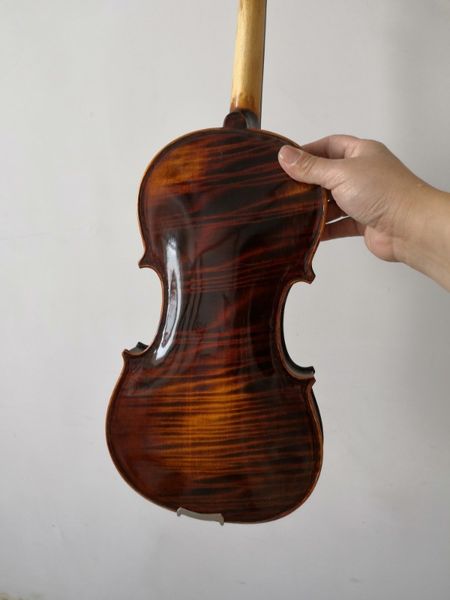 single board natural grain handmade violin 4/4 3/4 solid wood dark brown violin mid-range beginner violin
single board natural grain handmade violin 4/4 3/4 solid wood dark brown violin mid-range beginner violin