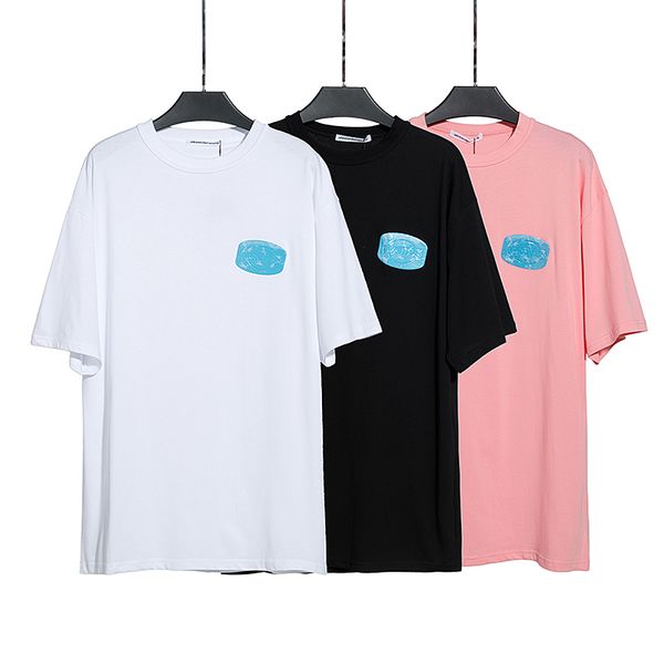 designer of luxury tshirt brand aw king printl t shirt wang clothing spray letter short sleeve spring summer tide men and women tee new2022, Black;brown
designer of luxury tshirt brand aw king printl t shirt wang clothing spray letter short sleeve spring summer tide men and women tee new2022, Black;brown