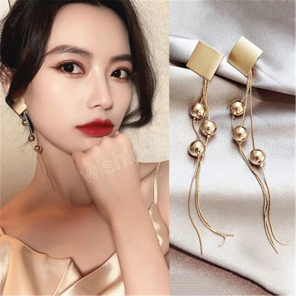 long tassel earrings square dangle earrings temperament earring fashion women jewelry wholesale, Silver
long tassel earrings square dangle earrings temperament earring fashion women jewelry wholesale, Silver