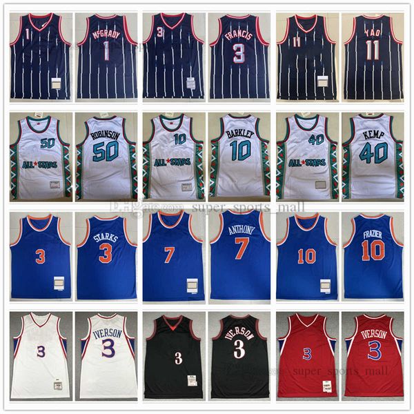 retro mitchell ness jersey basketball 1 tracy 3 steve mcgrady francis john ming starks 7 carmelo david anthony robinson shawn allen kemp ive, Black;red
retro mitchell ness jersey basketball 1 tracy 3 steve mcgrady francis john ming starks 7 carmelo david anthony robinson shawn allen kemp ive, Black;red