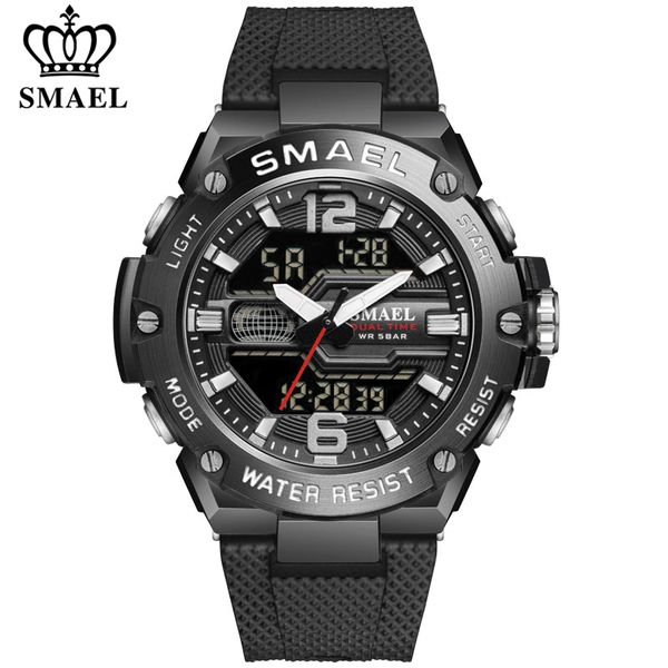 smael brand new mens sport waterproof wristwatch fashion double display digital quartz watch men led military army date watches
smael brand new mens sport waterproof wristwatch fashion double display digital quartz watch men led military army date watches