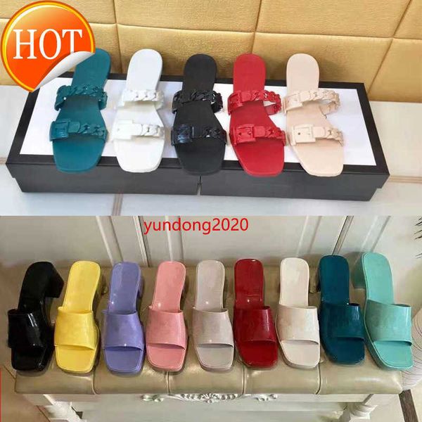 2021 luxury sandals designer woman slipper summer fashion jelly slide high heel slippers brand casual shoes womens leather, Black
2021 luxury sandals designer woman slipper summer fashion jelly slide high heel slippers brand casual shoes womens leather, Black