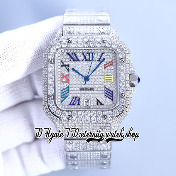 2022 sf sfw0005 japan miyota automatic mens watch big diamonds bezel fully iced out diamond rainbow roman dial stainless bracelet super edit, Slivery;brown
2022 sf sfw0005 japan miyota automatic mens watch big diamonds bezel fully iced out diamond rainbow roman dial stainless bracelet super edit, Slivery;brown