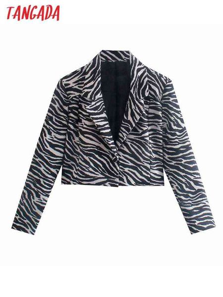 suit tangada women vintage zebra blazer female long sleeves elegant jacket ladi, White;black
suit tangada women vintage zebra blazer female long sleeves elegant jacket ladi, White;black